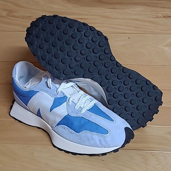 New Balance 327 Sky Columbia Blue White Mens Shoe Sneaker MS327LC1 - Picture 3 of 13